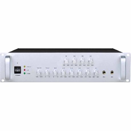 4分区可调音量合并式广播功率放大器 360W